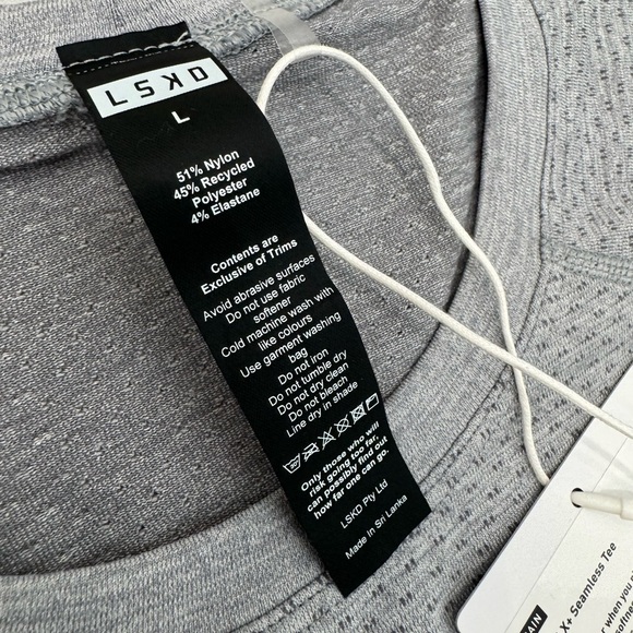 🆕 LSKD AeroFLX Seamless Synthetic Lightweight Micro-mesh Athletic Flex T-Shirt - Picture 8 of 10